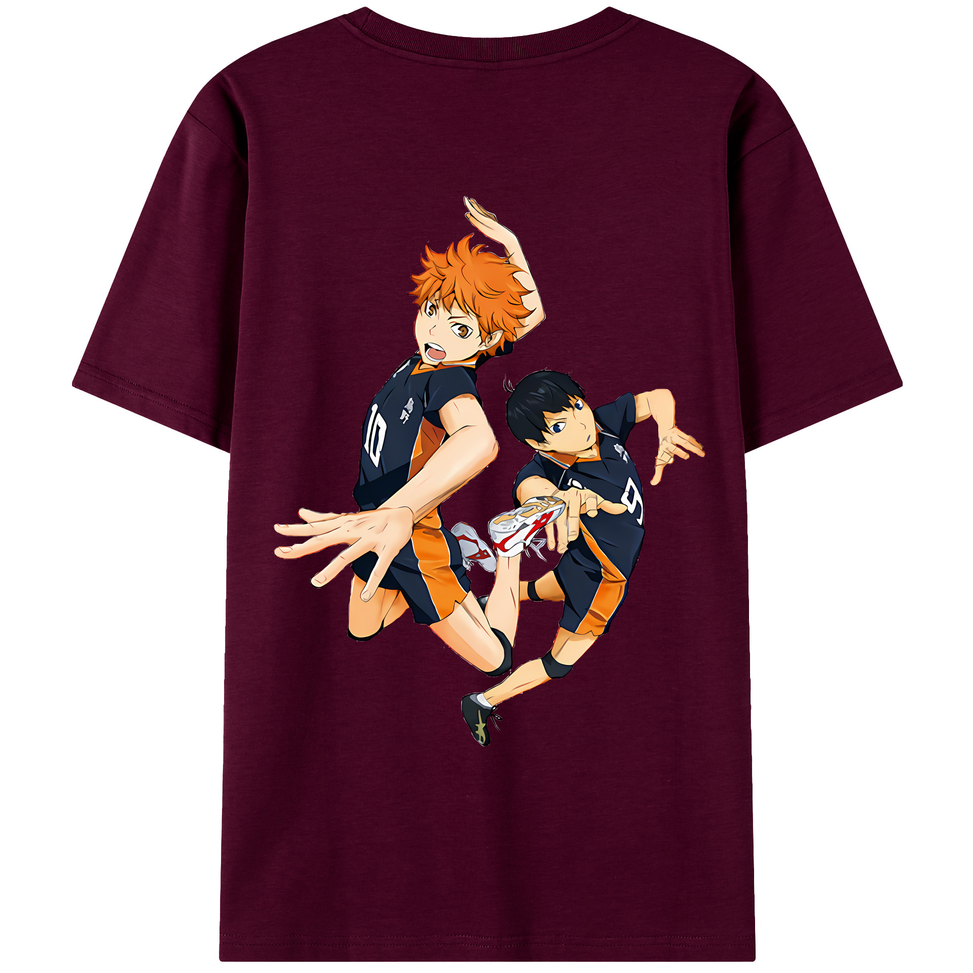 （画像用） ハイキュー!! Haikyu!! レディース半袖Tシャツ(バックプリント)
